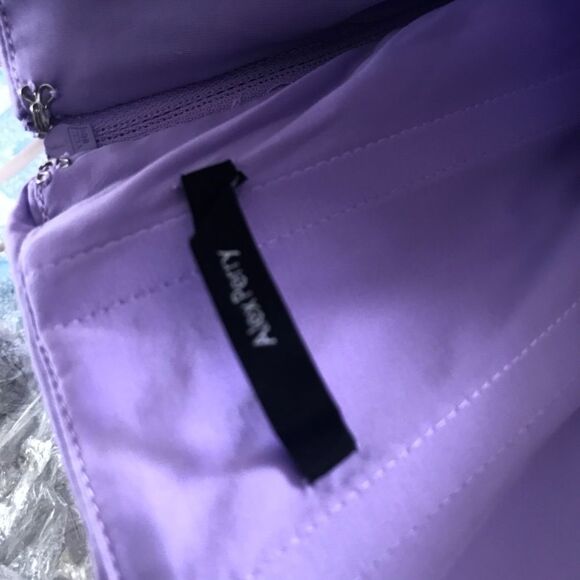 NWOT Alex Perry embellished rouched dress purple - Picture 10 of 12